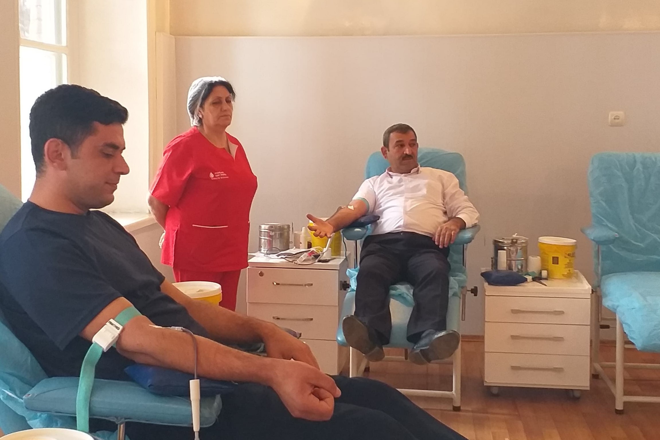 Azərbaycan Respublikasının Dövlət Ehtiyatları Agentliyinin əməkdaşları “Qan ver, həyat xilas et!” şüarı altında qanvermə aksiyasında iştirak ediblər