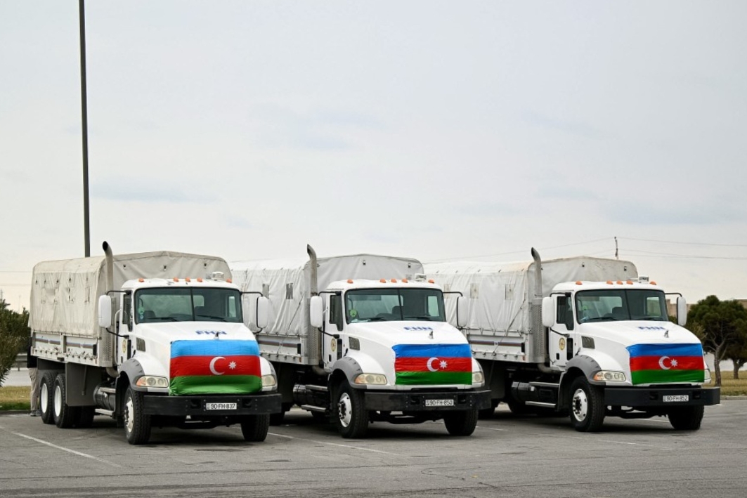 Azərbaycan Prezidentinin tapşırığı ilə İrana humanitar yardım yola salınıb