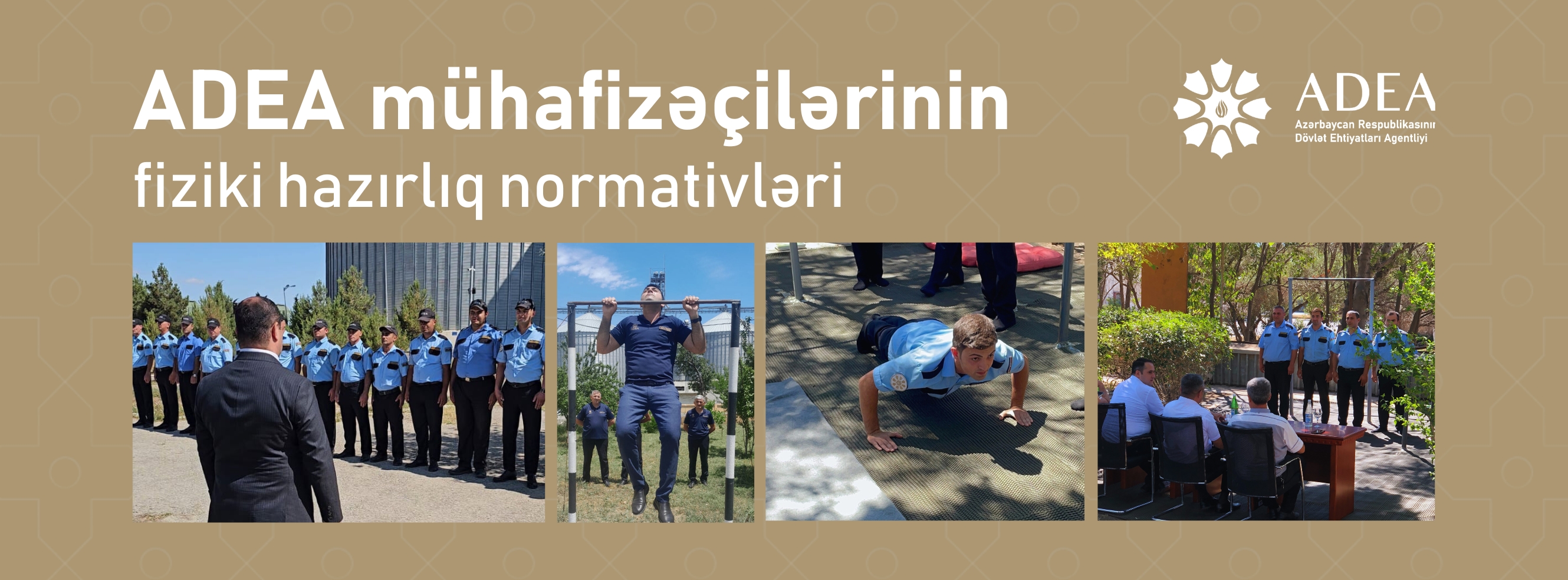 ADEA mühafizə xidmətinin 59 əməkdaşı fiziki hazırlıq üzrə normativləri uğurla icra edib